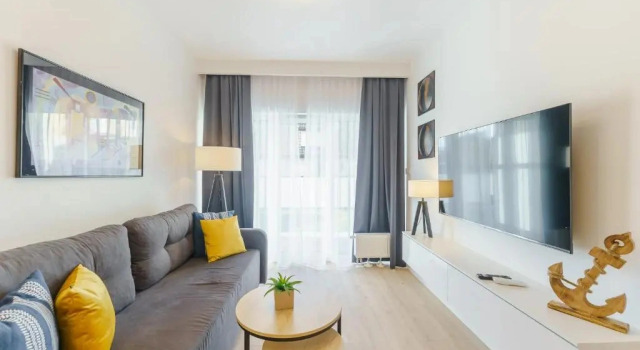 Двухместный полулюкс Ustronie Apartments 20m do plaży