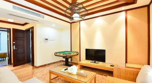 Двухместные апартаменты c 1 комнатой с балконом Sanya Jiahua Shunze Resort Apartment