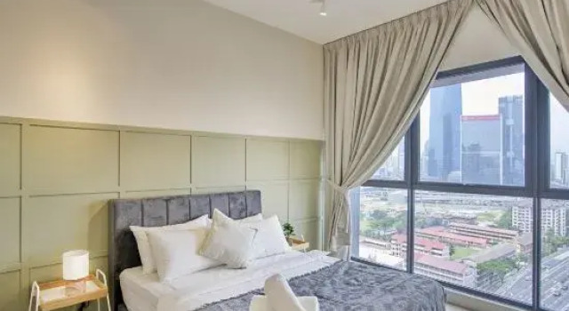 Люкс Deluxe с 2 комнатами Continew Residence KL CoBNB