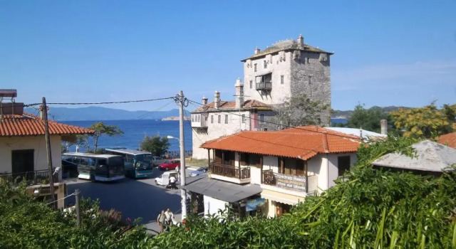 Двухместный номер Standard с частичным видом на море Athos Guest House Pansion