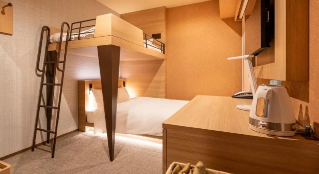 Трёхместный номер Standard Galois Hotel Shinokubo