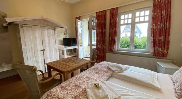 Двухместный номер Standard с балконом и с видом на море Villa Pension Strandhaus