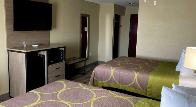 Четырёхместный номер Standard Super 8 by Wyndham Harker Heights Killeen - Fort Cavazos