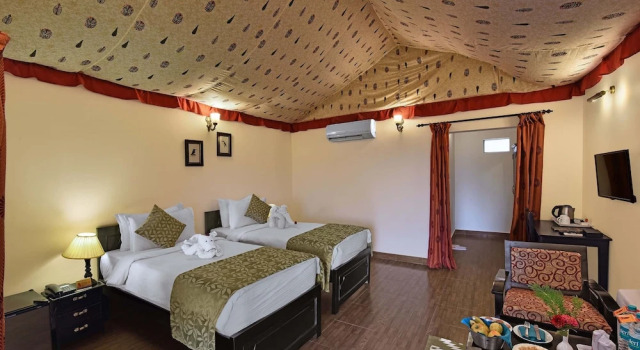 Двухместный номер Luxury Kumbhalgarh Safari Camp by Trulyy