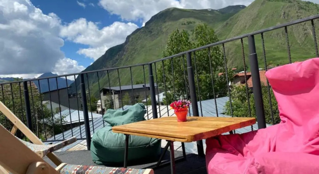 Двухместный номер Standard с видом на горы Four Season In Kazbegi