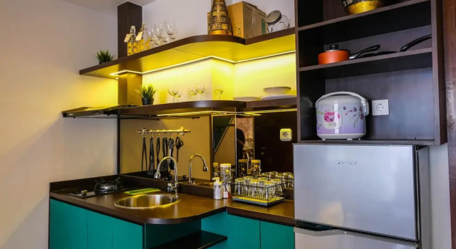 Номер Standard Elegant 2BR Apartment at M-Town Signature near Shopping Mall