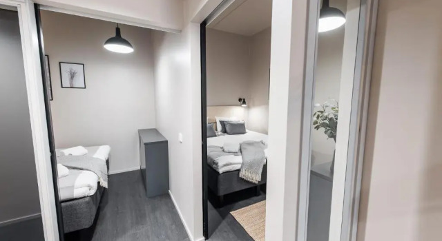 Апартаменты с 2 комнатами Forenom Hotel and Apartments Vantaa Tikkurila