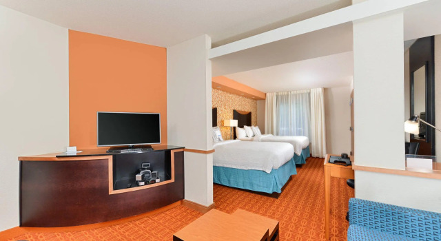 Четырёхместная студия Fairfield Inn & Suites Kingsland