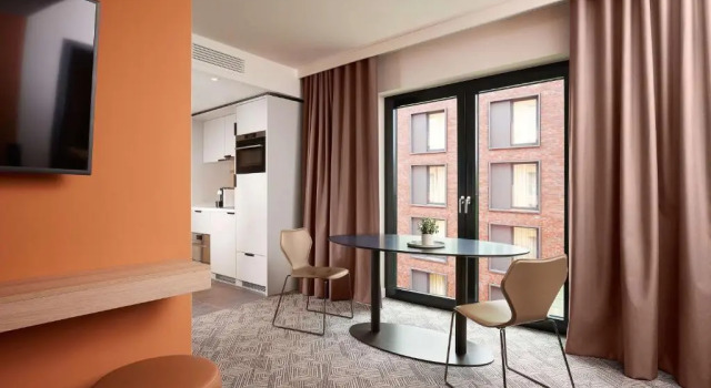 Апартаменты Adina Apartment Hotel Dusseldorf