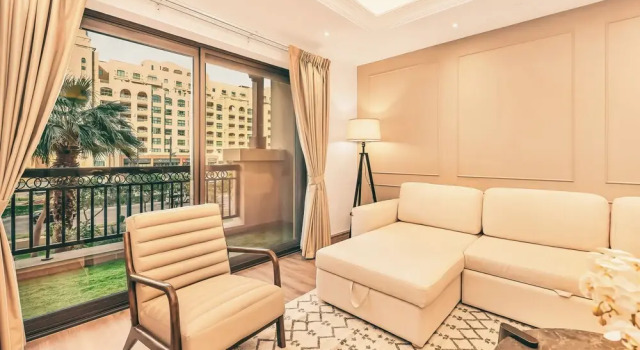 Апартаменты New Fairmont Residence Private Beach club access Palm Jumeirah