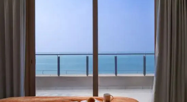 Люкс Deluxe с 2 комнатами с балконом и с видом на море Sea Yoo Apartments