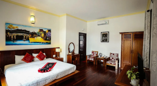 Номер Deluxe с видом на сад Hoi An Holiday Villa