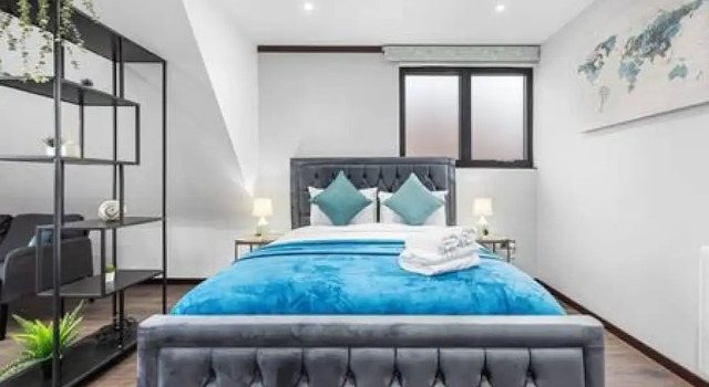 Luxury Spacious 2 Person Suite in North London, Book Lejlighed Lejligheder i Merseyside, Lejlighed