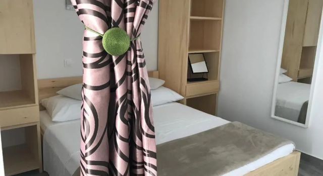 Апартаменты c 1 комнатой с балконом и с видом на море Apartmenthaus Suskovic Insel Krk