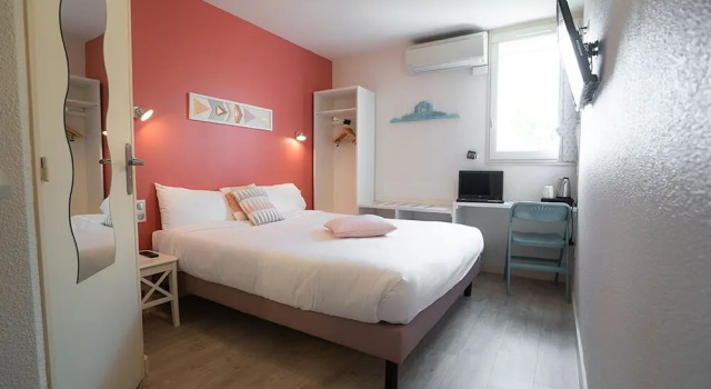 Superior- dobbelt værelse med haveudsigt Hôtel Le Rialto