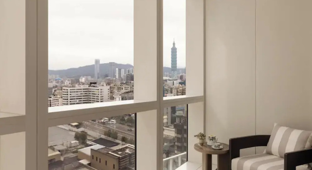 Двухместный номер Premier с балконом Capella Taipei