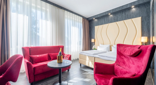 Двухместный номер Comfort с видом на озеро PLAZA Premium Schwerin
