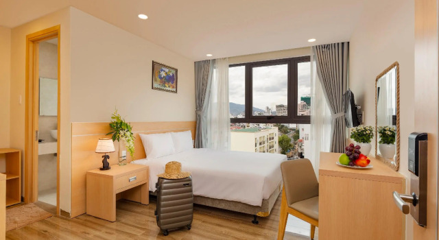 Двухместный номер Deluxe с видом на город The Swan Nha Trang Hotel