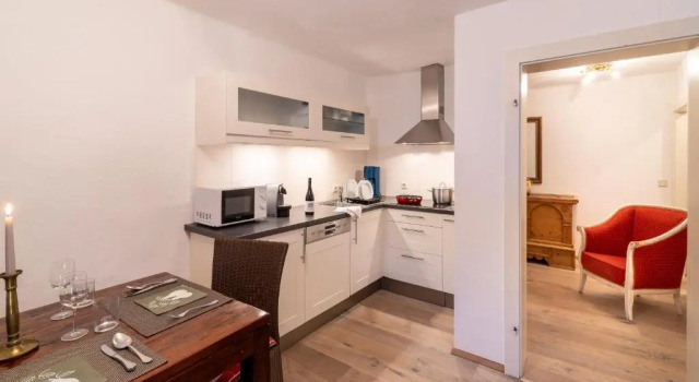 Апартаменты Comfort с 2 комнатами с балконом Das Landhaus Apartments Prägant