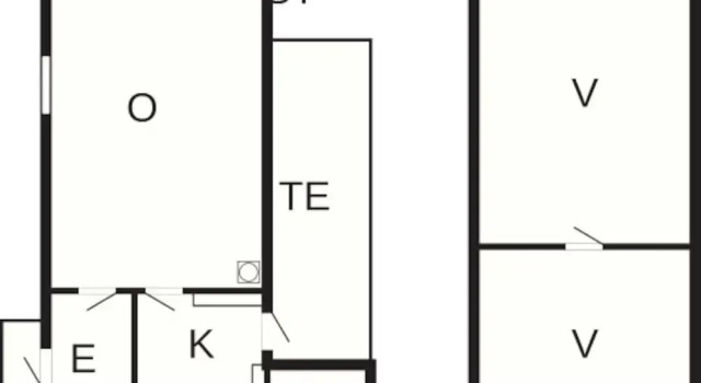 Коттедж 4 Person Holiday Home in Skruv-by Traum