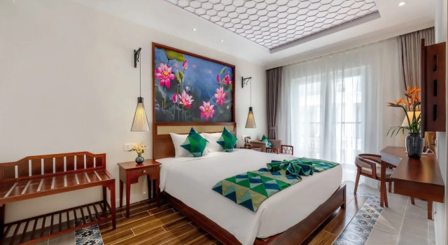 Двухместный номер Superior с балконом Amina Lantana Hoi An Hotel & Spa