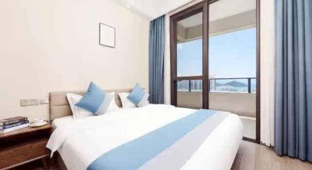 Семейный люкс с 2 комнатами с видом на море Peninsula Youpin Seaview Holiday Apartment (Shenzhou Peninsula Shop)