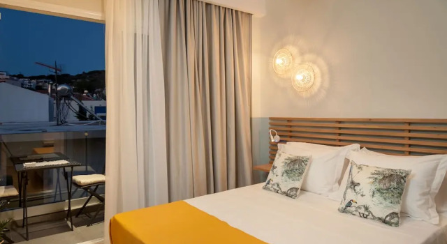 Апартаменты Deluxe с балконом и с видом на горы Salty Colours Apartments