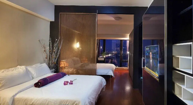 Номер Deluxe Waifiden Apartment Pazhou Complex