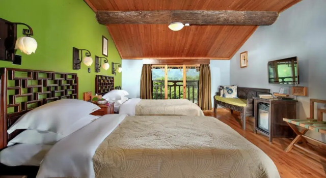 Двухместный номер Standard с видом на реку Yangshuo Mountain Retreat