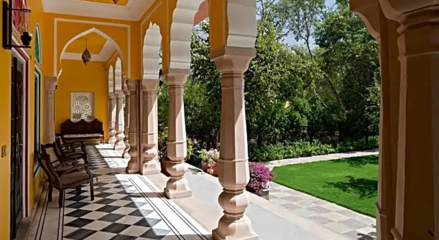 Номер Deluxe Hotel Narain Niwas Palace