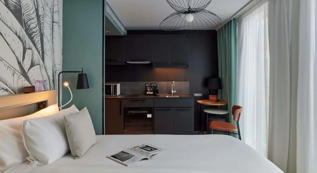 Двухместная студия Aparthotel Adagio London City East