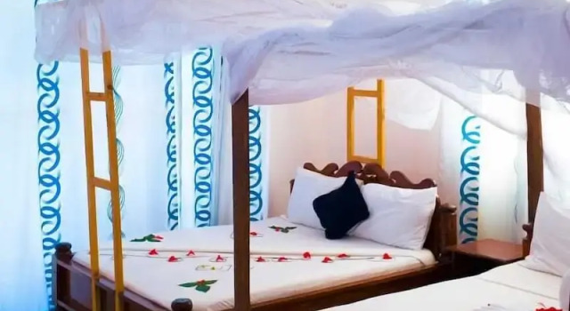 Четырёхместный номер Standard с балконом Green House Zanzibar