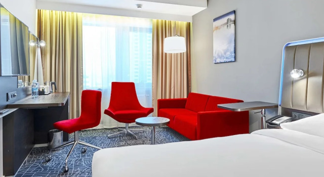 Полулюкс с видом на город Park Inn by Radisson Киев Троицкая