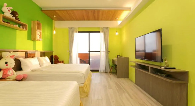 Трёхместный номер Standard с видом на море Shi Guang Sea View