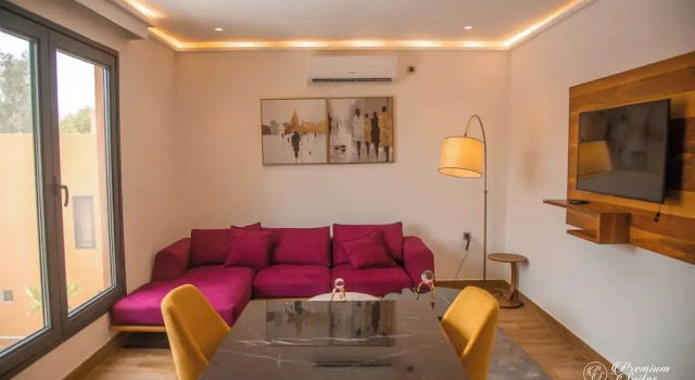 Komfort Doppel Apartment mit Balkon und mit Poolblick Premium Suites Marrakech