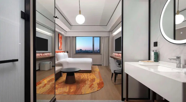 Двухместный номер Standard Hilton Garden Inn Tianjin Five Great Avenues