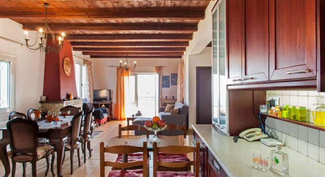 Panorama Traditional House With Private Pool, Rezerwuj Hotel Hotele w Retimno z parkingiem, Parking