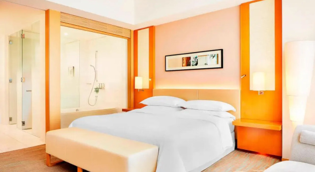 Двухместный клубный люкс c 1 комнатой Sheraton Grand Hiroshima Hotel