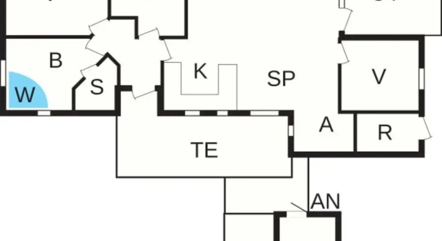Коттедж Serene Holiday Home in Oksbøl near Beach