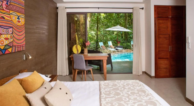 Rainforest Gem 2BR Aracari Villa With Private Pool AC Wi-fi, Rezervovat Vila Quepos Puntarenas
