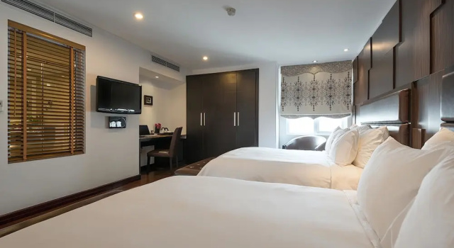Четырёхместный семейный номер Standard La Nueva Boutique Hotel Hanoi & Spa