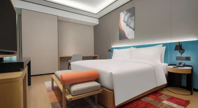 Двухместный номер Premium Hilton Garden Inn Shenzhen Guangming Hongqiao Park