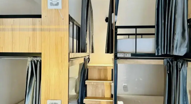Кровать в общем номере ActivateC3 Hostel