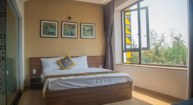 Двухместный номер Deluxe с частичным видом на море BaKa Hotel - Khách sạn Tuy Hòa