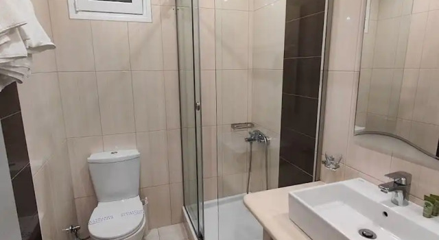 Двухместный номер с балконом и с видом на лес New Aegli Resort Hotel
