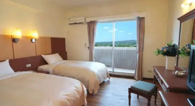 Трёхместный номер Standard с красивым видом из окна Kenting Holiday Hotel- Pet-friendly