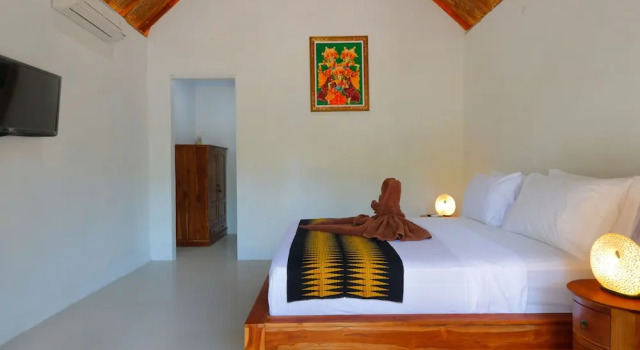 Dangin Kubu Bungalow, Rezervovat Hotel Hotely v Bali se snídaní, Snídaně
