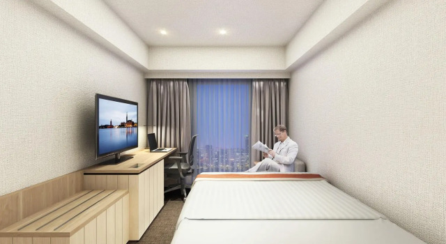Номер Deluxe Daiwa Roynet Hotel Yamagata Ekimae