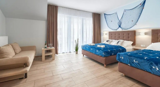 Семейный номер Standard с балконом Villa Polna