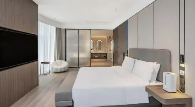 Люкс c 1 комнатой с видом на город Holiday Inn Express Yinchuan Lanxi Valley Plaza by IHG